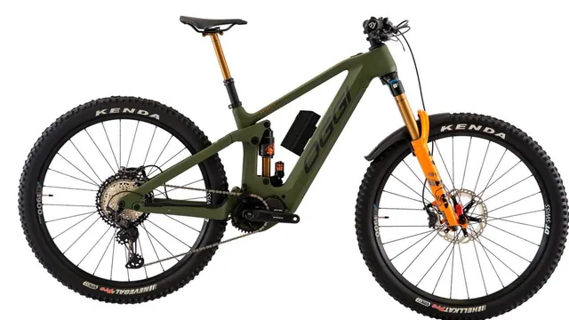 Projeção do Packbooster em bike com motor Shimano