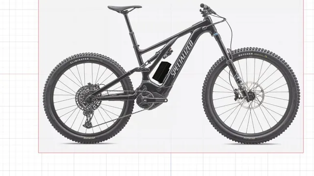 Projeção do Packbooster em bike com motor Specialized