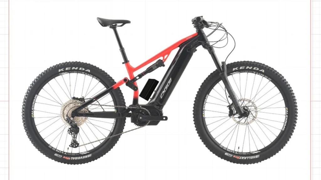 Projeção do Packbooster Mega Hex montado na Oggi Razzo T130 (2025)