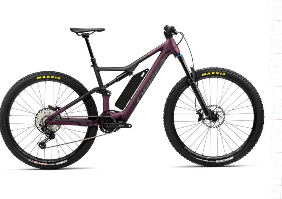 Projeção do Packbooster Custom 756 montado na Orbea Rise H20 e H30