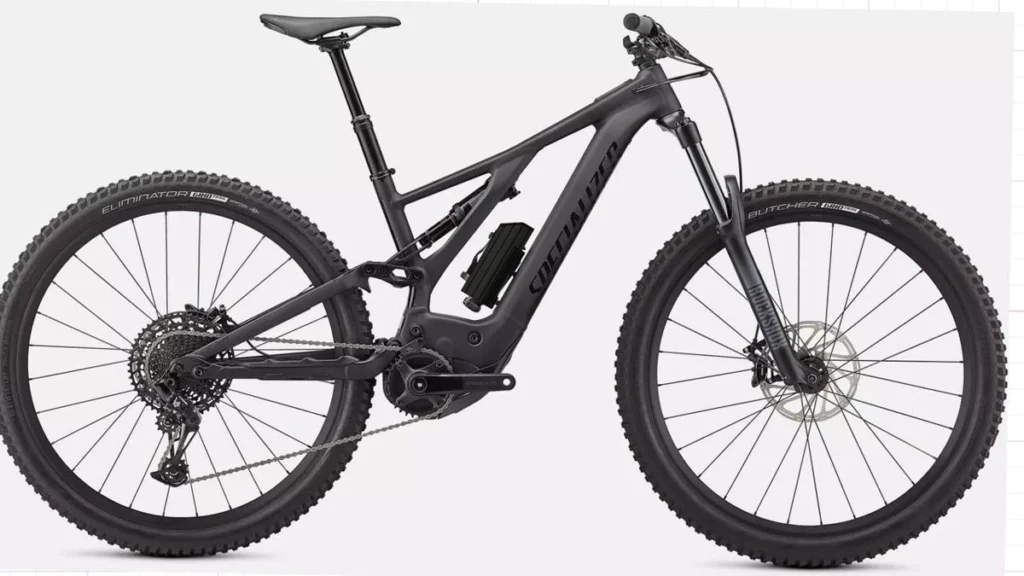 Projeção do Packbooster Mini Hex montado na Specialized Turbo Levo (2021 · Gen 2)