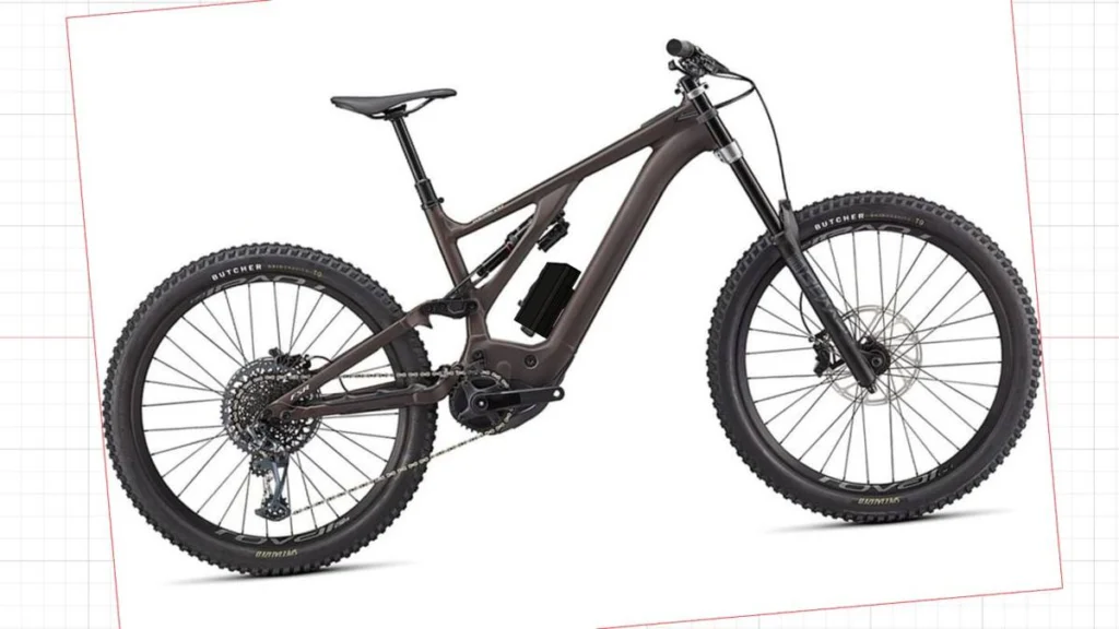 Projeção do Packbooster Mega Hex montado na Specialized Turbo Kenevo Expert